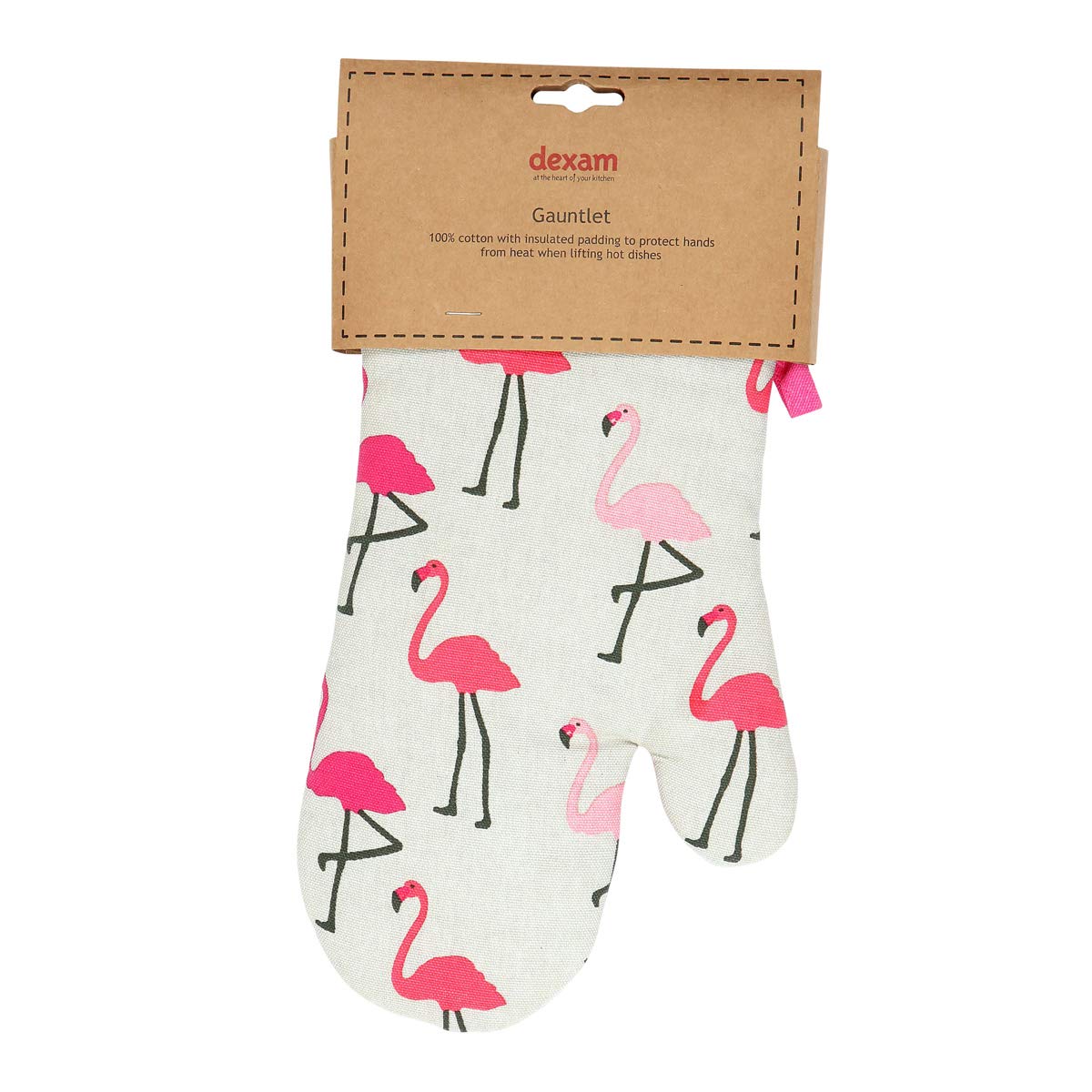 Dexam 16150218 Flamingo Gauntlet Pink, One Size