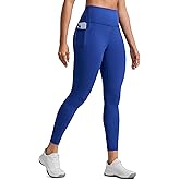CRZ YOGA Butterlift Workout Leggings Pockets 25" - High Waist Pilates Athletic Gym Womens Yoga Pants Buttery Soft