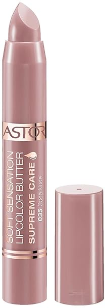 Astor Soft Sensation Lipcolor Butter Supreme Care – Pflegender Lippenstift für ein seidig-schimmerndes Finish – Farbe Coco Nu