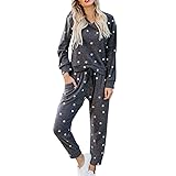 2Piece Women Tracksuit Sweatsuit,Long Sleeve