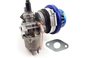 DFuerdivn Carburetor Carb 44mm Air Filter Stack For 47cc 49cc Mini ATV Quad Dirt Pocket Bike Cag Mini Moto Moped Scooter Motocross