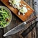 MYVIT Chef Knife Pro Kitchen Knives 8 inch Japanese Chefs Knife Cooking Sushi Professional for Vegetables Meat Chopping [Knife Sharpener Knife Sheath]