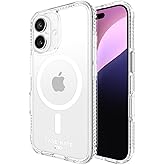 Case-Mate iPhone 16 Plus Case [Compatible with MagSafe] Tough Shockproof Phone Case with 16ft D3O Drop Protection - Premium Rugged Cover for iPhone 16 Plus - Clear