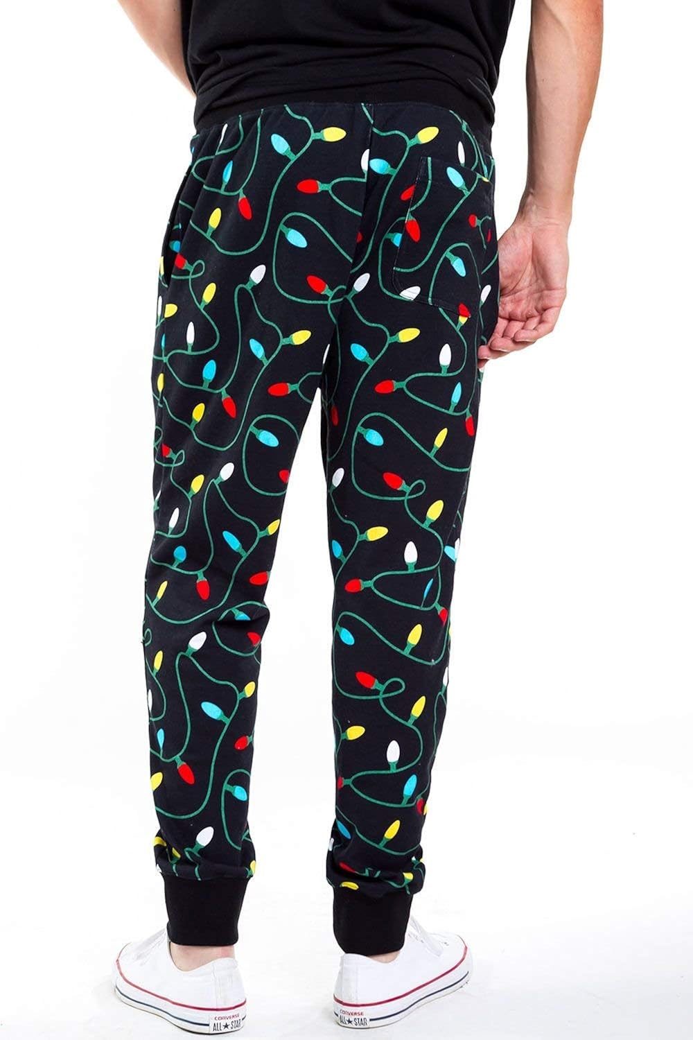Tipsy Elves Men's Christmas Jogger Pants - Comfy Christmas Jogger Sweats at  Men’s Clothing store