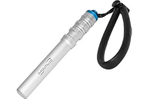 Saekodive Diving Shaker Rattle Stick with Magnet - 6.7" Aluminum, Magnetic Mute System - Scuba Noice Maker, Underwater Shaker, Signal Communication Device