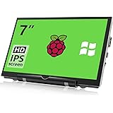 HAMTYSAN Upgraded Raspberry Pi Screen Monitor, 7 Inch Portable Monitor External Display 800x480 IPS Screen Small HDMI Monitor