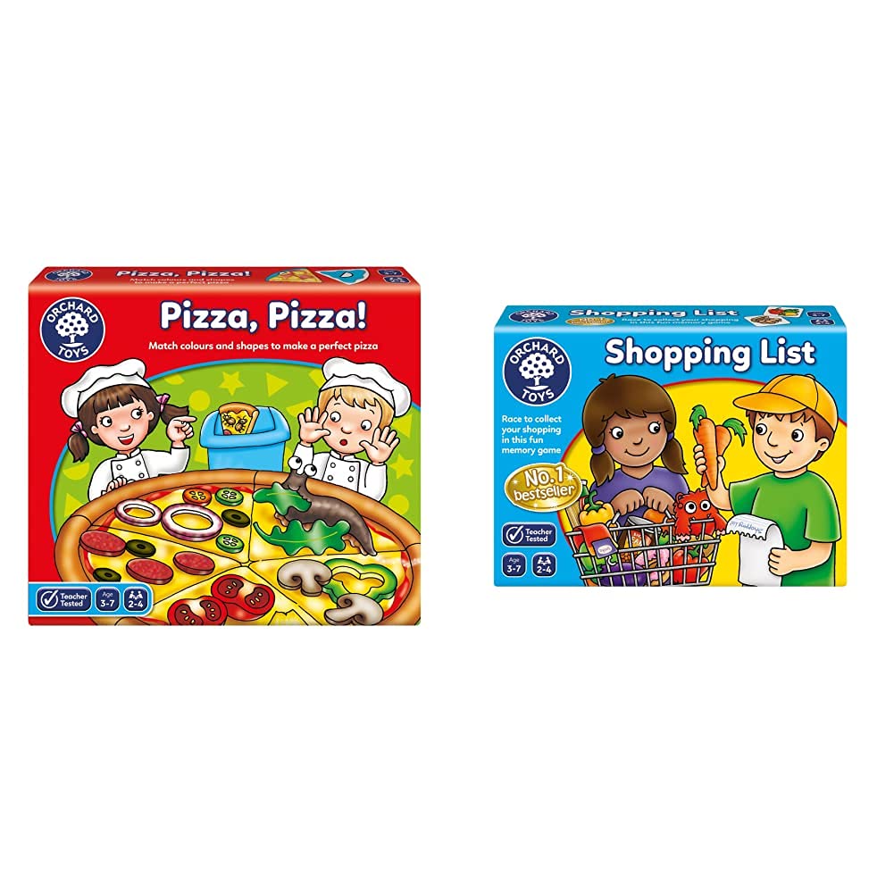 Orchard Toys Pizza, Pizza! Game & Shopping List Game