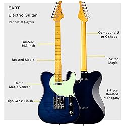 EART NK-C1 Classic Electric Guitar Maple