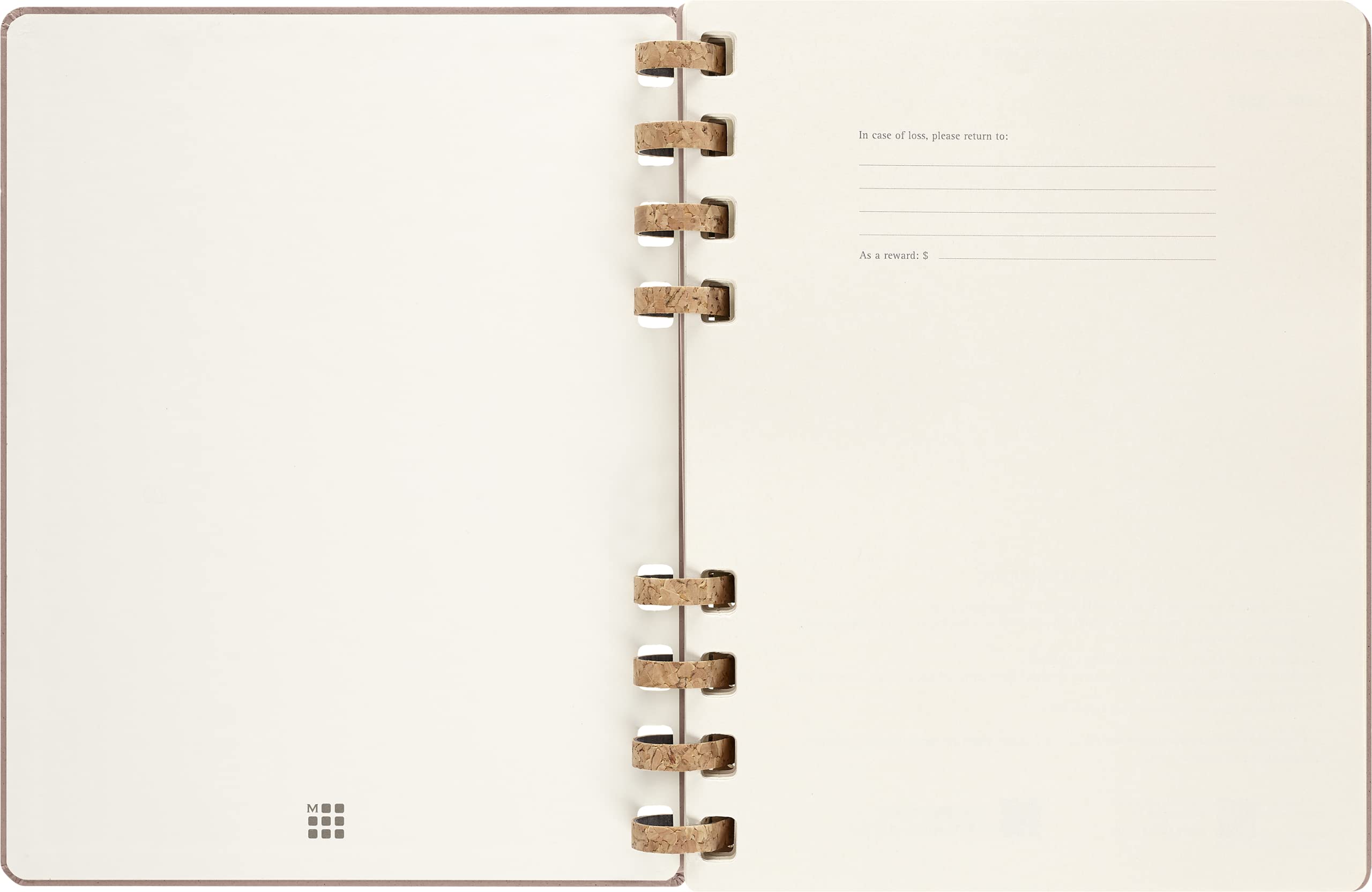 Moleskine 2024 Spiral Academic Planner, 12M, Extra Large, Crush Almond, Hard Cover (7.5 x 10)