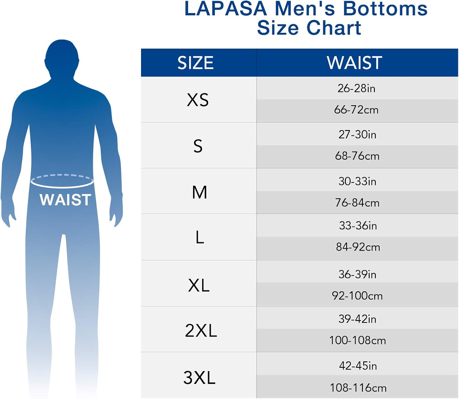 LAPASA Men's 1-2 Pack Thermal Underwear Pants Fleece Lined Long Johns Leggings Base Layer Bottoms M10 at  Men’s Clothing store