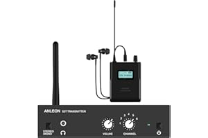 ANLEON S2 UHF Stereo Wireless Monitor System in-Ear System IEM (526-535Mhz)