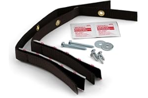 Quakehold! Furniture Strap Kit, Antique Brown