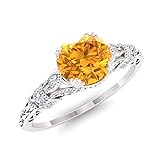 Diamondere Natural and Certified Citrine and