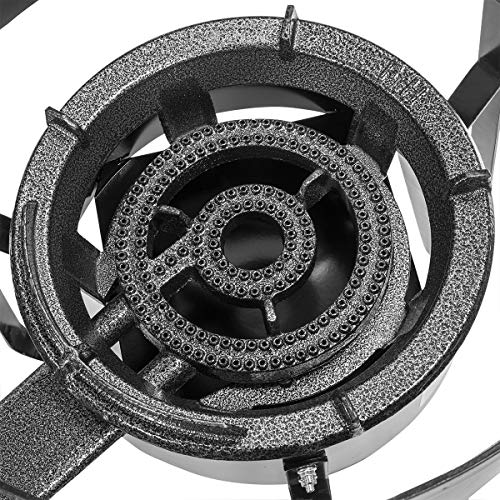 XtremepowerUS Electric Igniter Portable Single Propane Gas Stove Alpha