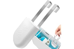 Toilet Tank Cleaner Holder | Cleaning Tabs Rack,Toilet Bowl Tablets for Tank Holder | for Bathroom Home Apartment School Dorm