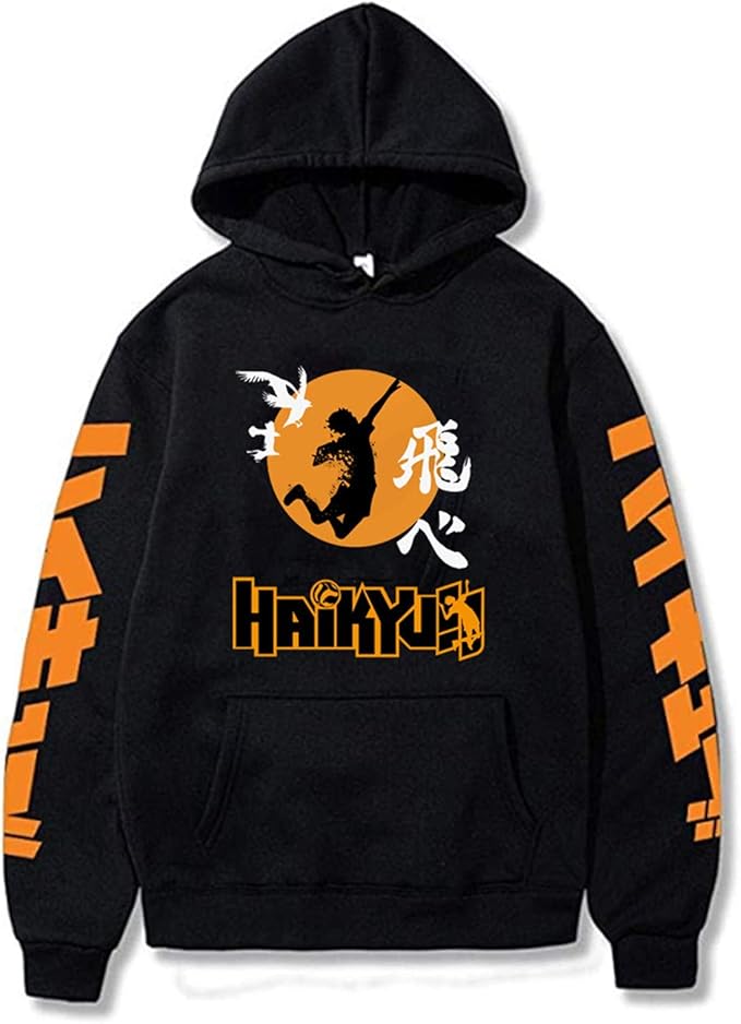 Haikyuu pullover hoodie Clearance
