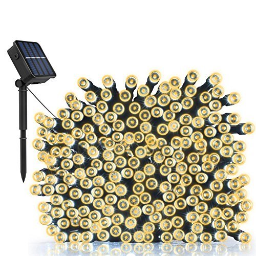 Solar String Lights, LDesign 72ft 200 LED Bright Solar Decorative Romantic Powered Starry Fairy Lights Waterproof(IP65) Christmas Lights for Outdoor,Indoor,Garden, Home, Christmas Party, Wedding, Danc