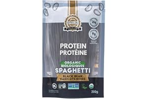 Otelia High Protein Pasta, Organic Black Bean Spaghetti, Kosher, Gluten-Free, Non-GMO, Vegan, Plant-Based, Ready to Eat in 3 