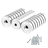 N52 Neodymium Magnets with Countersunk Hole and