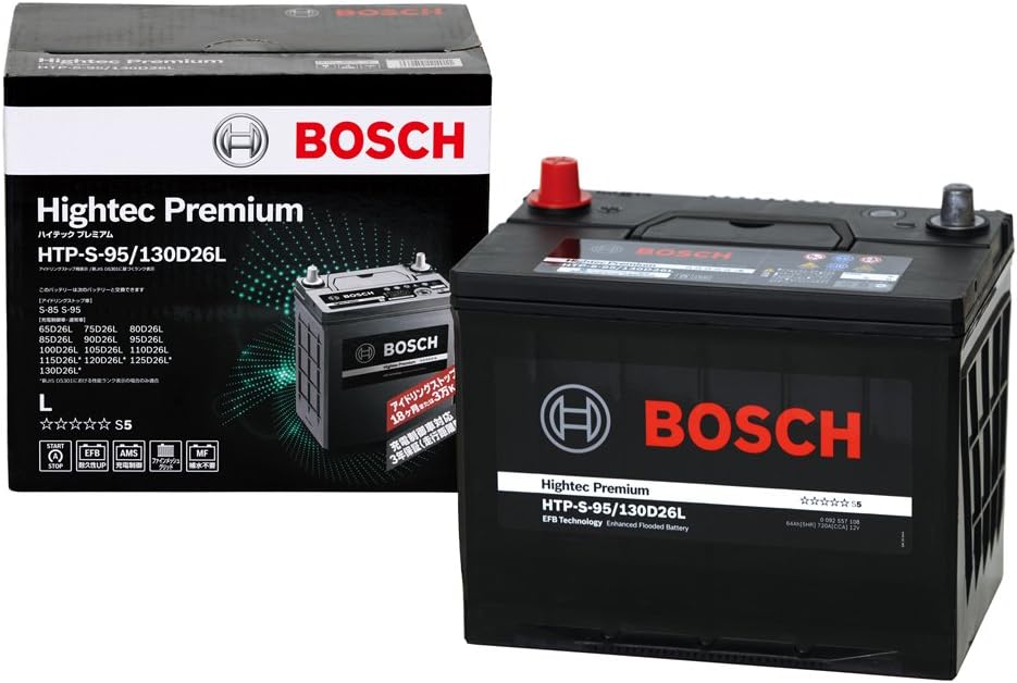 Amazon Bosch ボッシュ ハイテックプレミアム 国産車 アイドリングストップ車 充電制御車 標準車 バッテリー Htp S 95 130d26l カーバッテリー 車 バイク