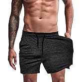 Agilelin Men's Athletic Shorts 5/3 Inch with Pocket,Lightweight Gym Shorts,Hight Stretch Soft for Sleeping