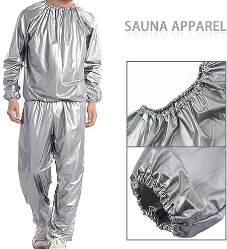 Heavy Duty Sauna Suit Men Women Weight Loss Exercise Slimming Gym