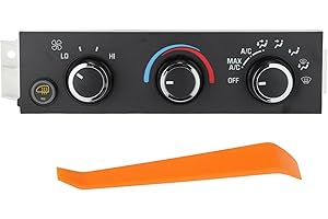 SWITCHRISE 599-294 A/C Heater Climate Control Switch Module Panel for Chevy for GMC Express Savana 1500 2001-2014 Express Sav