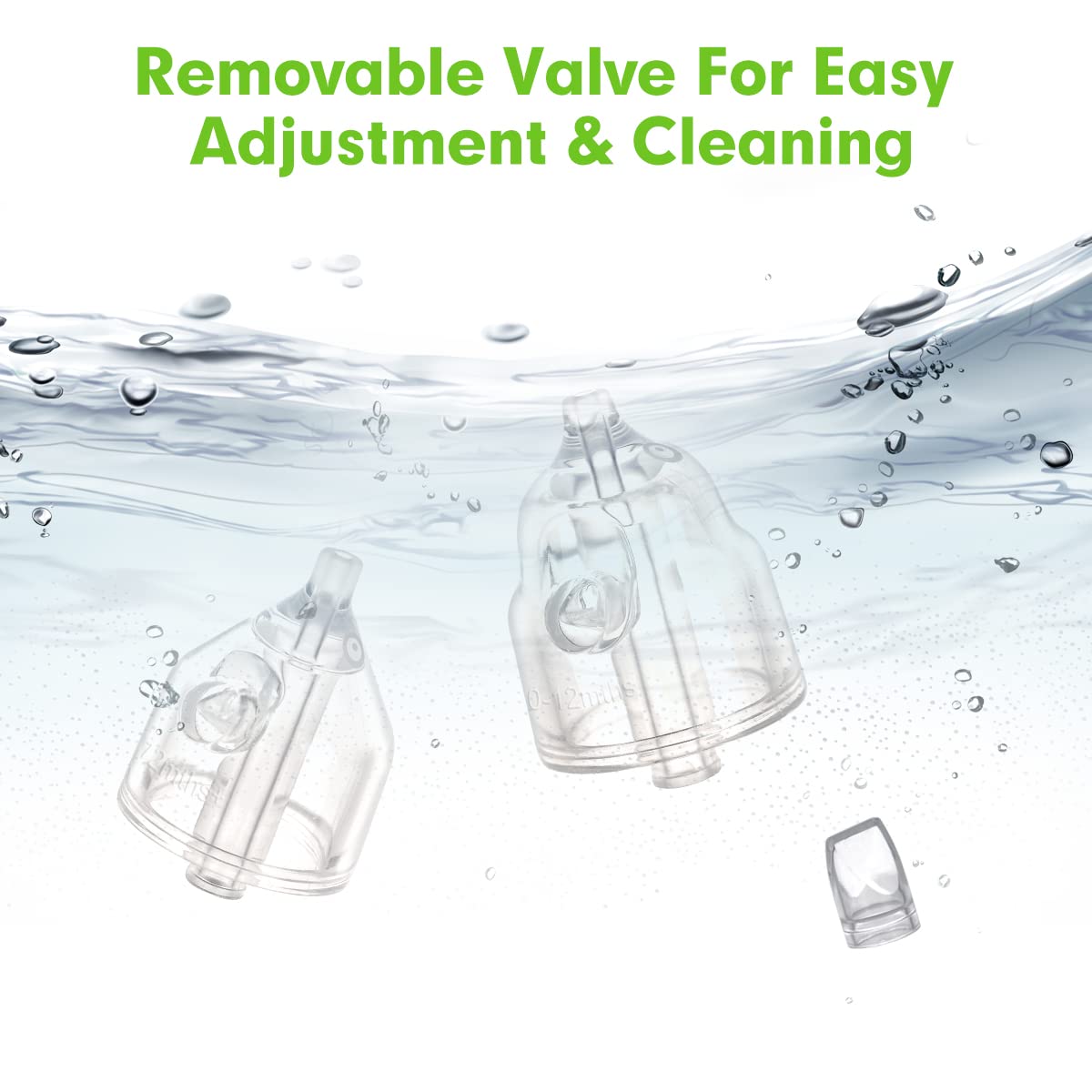 haakaa Silicone Baby Nasal Aspirator| Safe Baby Nose Cleaner| Easy-Squeeze Nose & Ear Bulb Syringe with Brush|0m+ Newborn Toddler -Transparent, Penguin