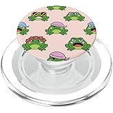 Frog Mood Pattern PopSockets PopGrip for MagSafe