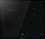 Hisense HI6401BSC Built-in 60cm Induction Hob Ceramic Glass Black 7200W