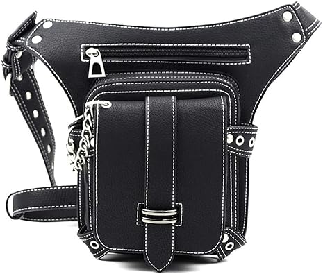 steampunk leg holster bag