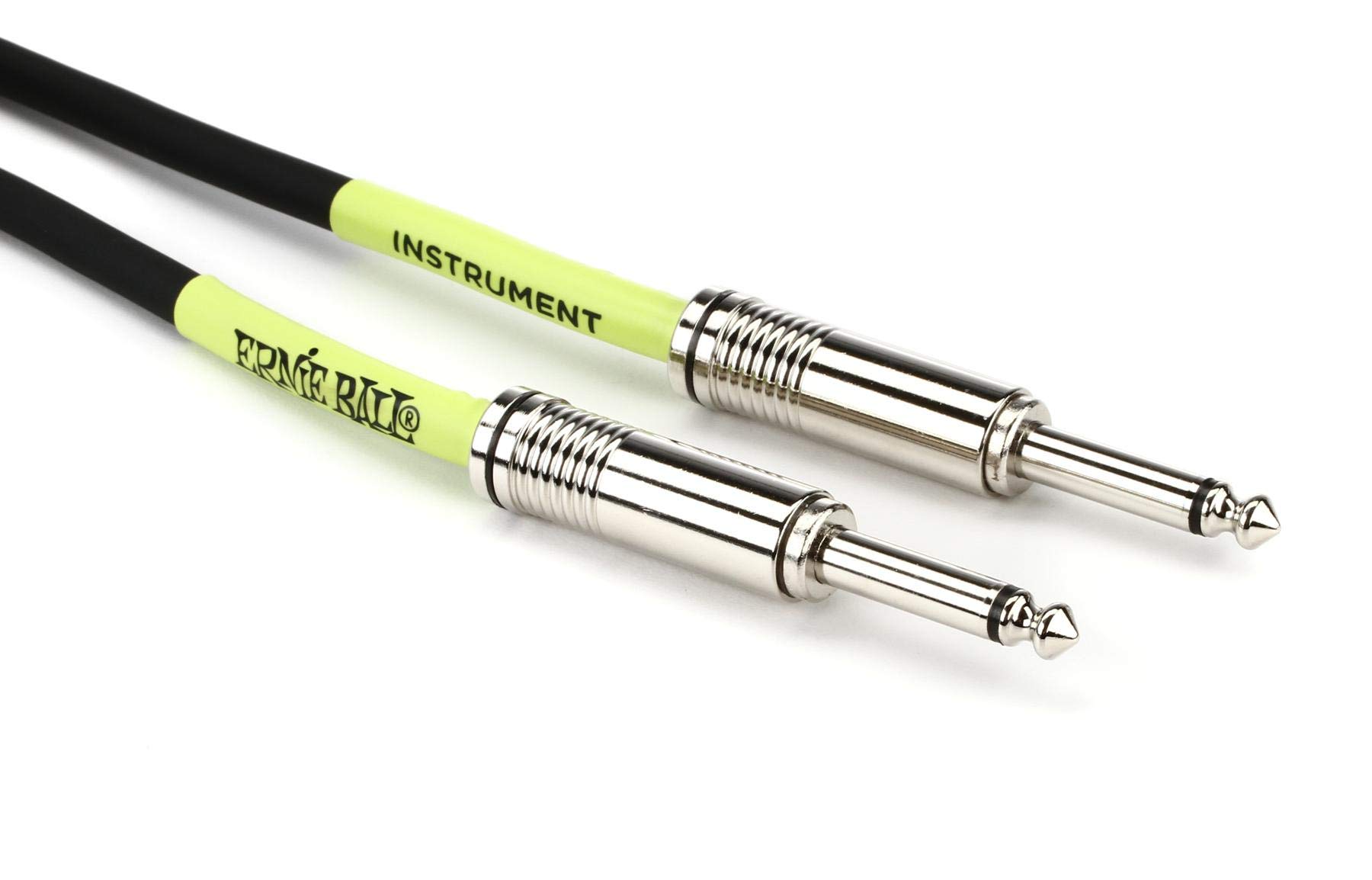 Ernie Ball 20 ft Straight / Straight Instrument Cable - Black