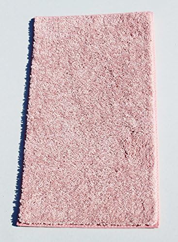 2'x3' Light Blush Pale Pink Plush Area Rug Carpet 2x3