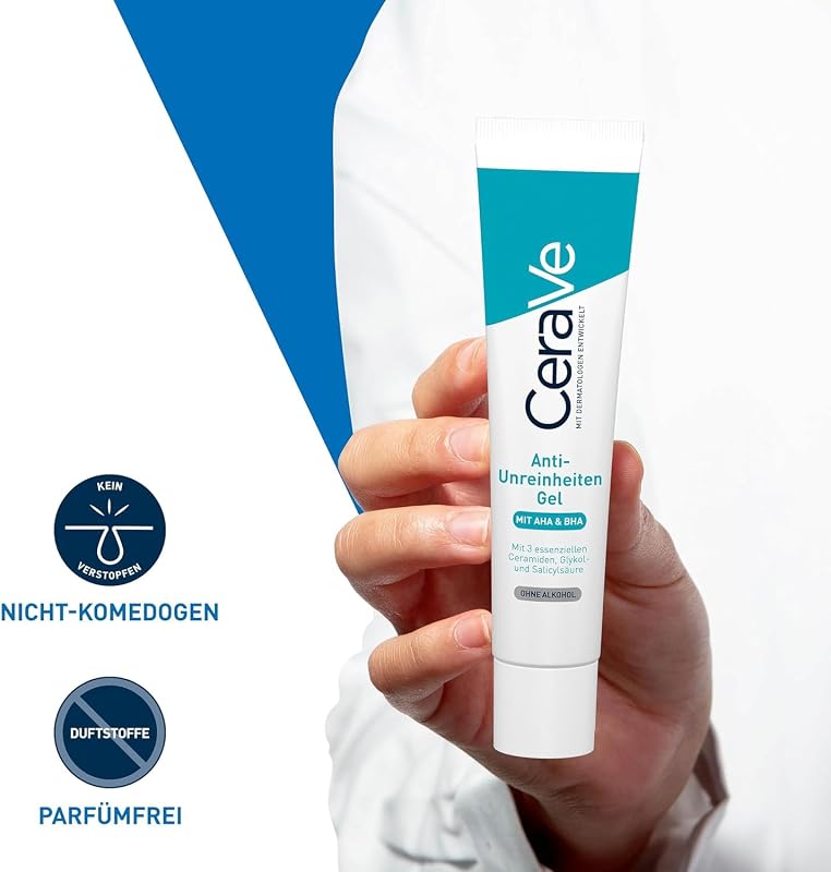 Anti-Unreinheiten Gel für das Gesicht gegen Pickel, 40 ml