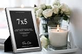Fabian Clarke London Silver Plated 7x5 Photo Frame Satin Finish Tarnish view 3