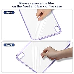 ProCase Clear Case for iPad Mini 7th(A17 Pro) 2024