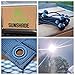 Alien Sunshade Jeep Wrangler JKU Black (2007-2018), Full Length Mesh Sun Shade for Jeep JK Unlimited, Blocks UV, Jeep Gifts, Wind, Noise, Bikini Jkini Top Cover for Sport, Sport S, Sahara, Rubicon