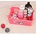Ggbin Plastic Storage Basket with Handles, Set of 3, 12