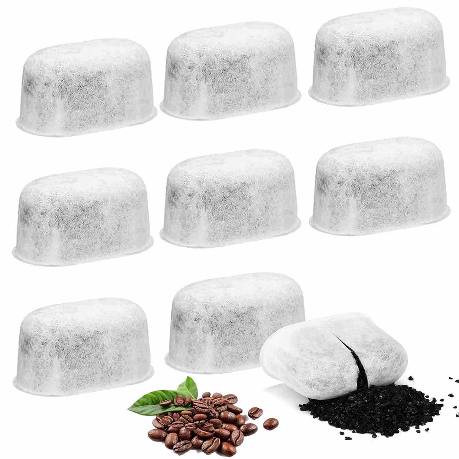 9-Pack Charcoal Water Filters,Replacement Coffee Filter Compatible with All Cuisinart Coffee Makers (9 Pack)
