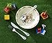 Royal Doulton 3-Piece Bunnykins Fork, Knife and Spoon Set, Silver