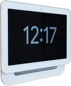 google home hub in wall