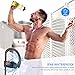 Bluetooth Headphones, MindKoo IPX6 Waterproof Wireless Headphones, Ear Hanging Lightweight Sports Earphones with Noise Cancelling, Built-in Mic, HD Sound for iPhone, iPad, Android Phones, Tablets