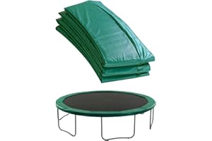 Machrus Upper Bounce Trampoline Replacement Safety Pad 6FT - 16FT Round-Trampolines Spring Cover PVC Trampoline Skirt