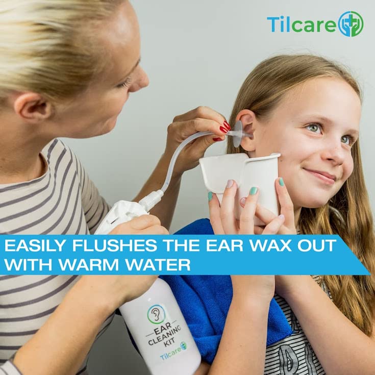 Ear Wax Removal Tool by Tilcare Ear Irrigation Flushing System for