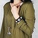 Jenia Punk Mens Leather Bracelet Wide Belt Wrap Bracelets Cuff Bangle Wristband for Kids, Boys, Women