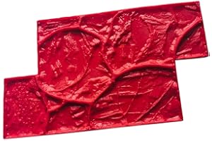 Bothyi Seamless Stamp Mat Casting Cast Form DIY Stromatolite Concrete Cast Realistic Stone Texture for Courtyard Yard Garden 