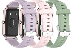 Chofit Soft Silicone Band Compatible with Amzhero D26/VPSTAY ALB1/RLQA Band 3 for Women Men,Quick Release Wristbands Replacement Strap for Amzhero D26