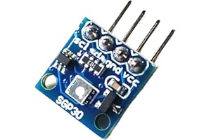 Minhe SGP30 Gas Sensor Module for Air Quality Detection with TVOC and eCO2 Monitoring, I2C Interface, 1.8V-5V Wide Voltage, f