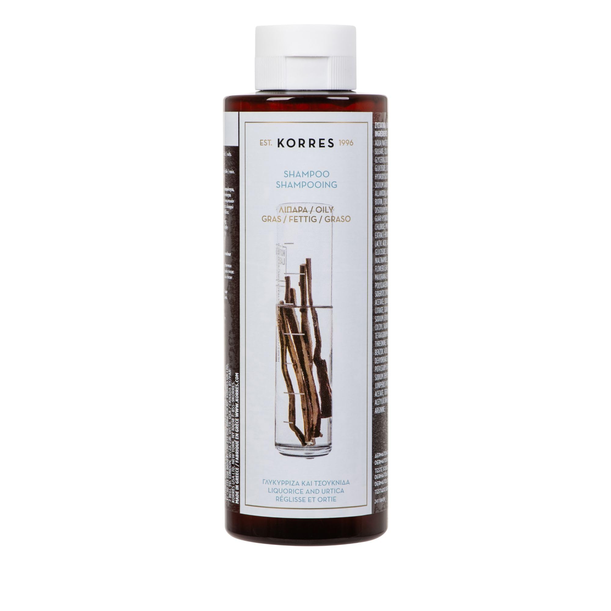 KORRES Shampoo Liquorice and Urtica for Oily Hair 250 ml