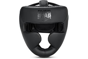 FIVING Boxing Headgear for MMA, Head Guard for Muay Thai, Boxing,Wrestling & Sparring - Professional Training Equipment for Adult Men & Women